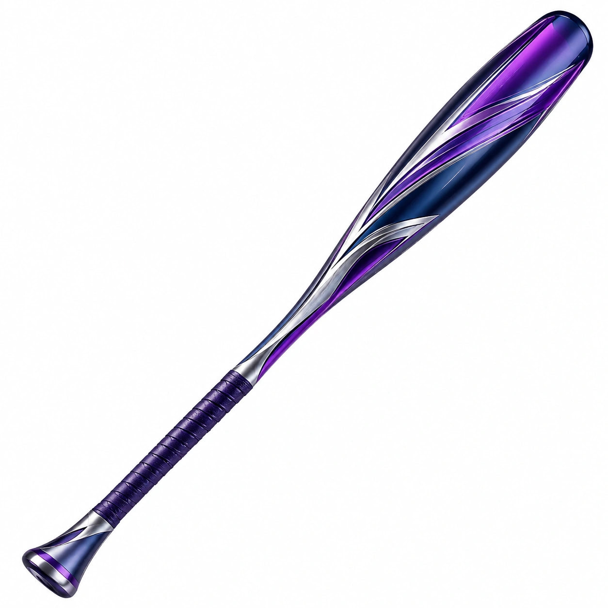 Bate de Béisbol Profesional Morado y Azul
