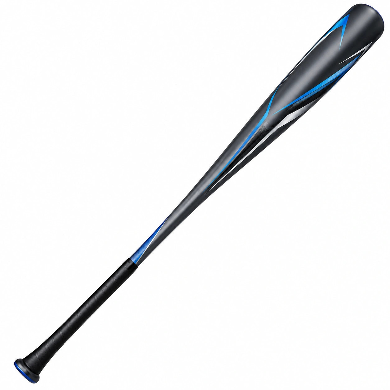 Bate de béisbol 85cm Negro/Azul para Adultos