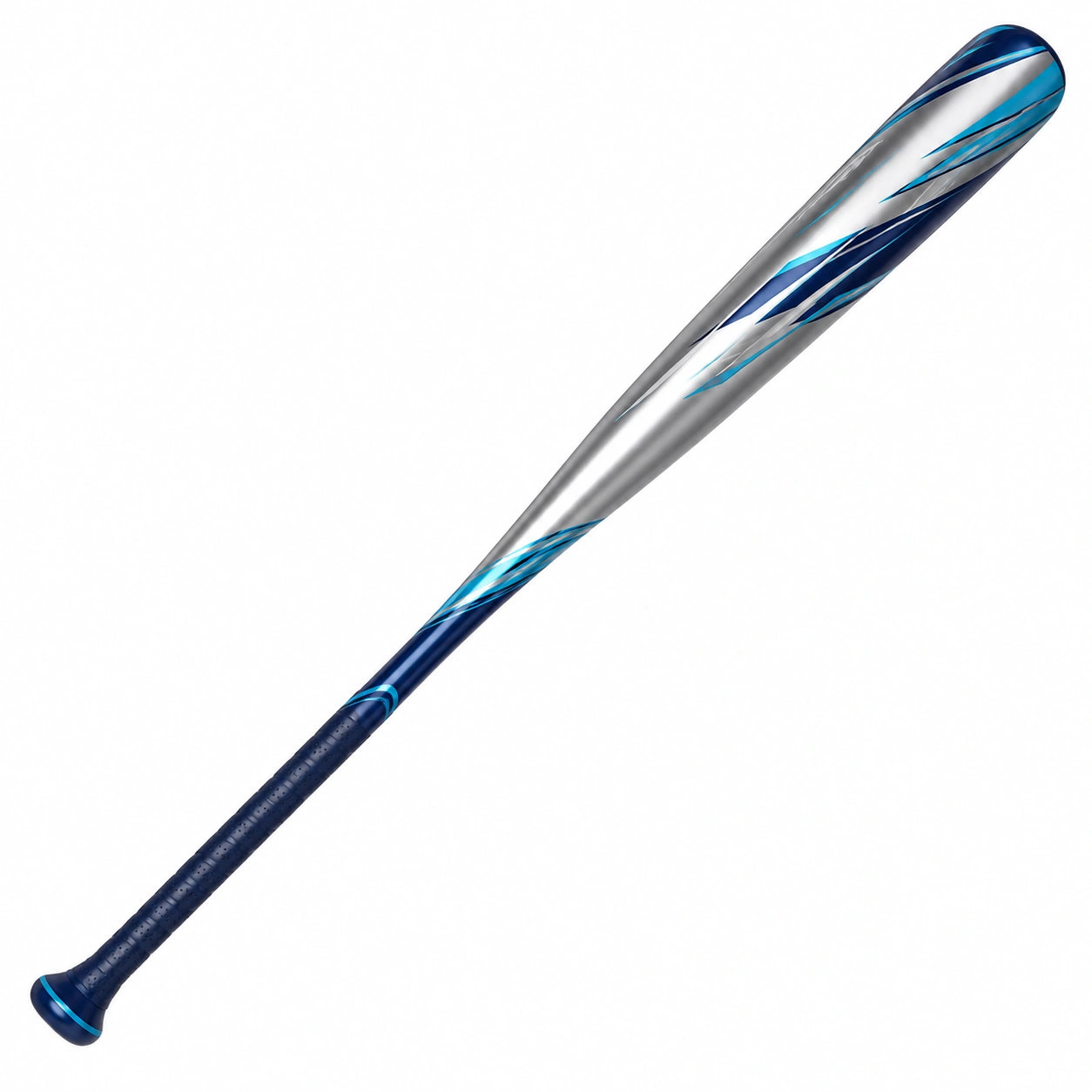 Bate de béisbol 32 pulgadas azul y plateado