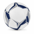Balón de fútbol tamaño 5 blanco y azul
