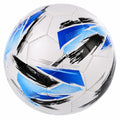 Balón de fútbol tamaño 5 colores blanco, azul y negro