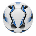 Balón de fútbol tamaño 5 blanco/azul para entrenamiento y partidos