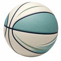Balón de Baloncesto Blanco y Turquesa para Interior y Exterior