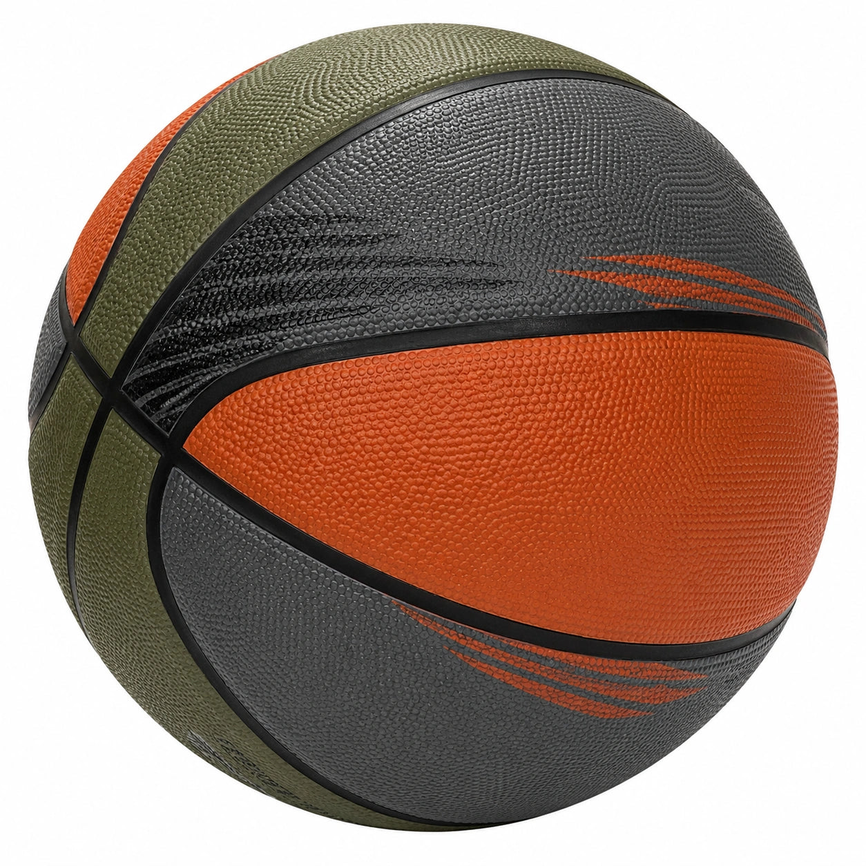 Balón de baloncesto multicolor para exterior e interior