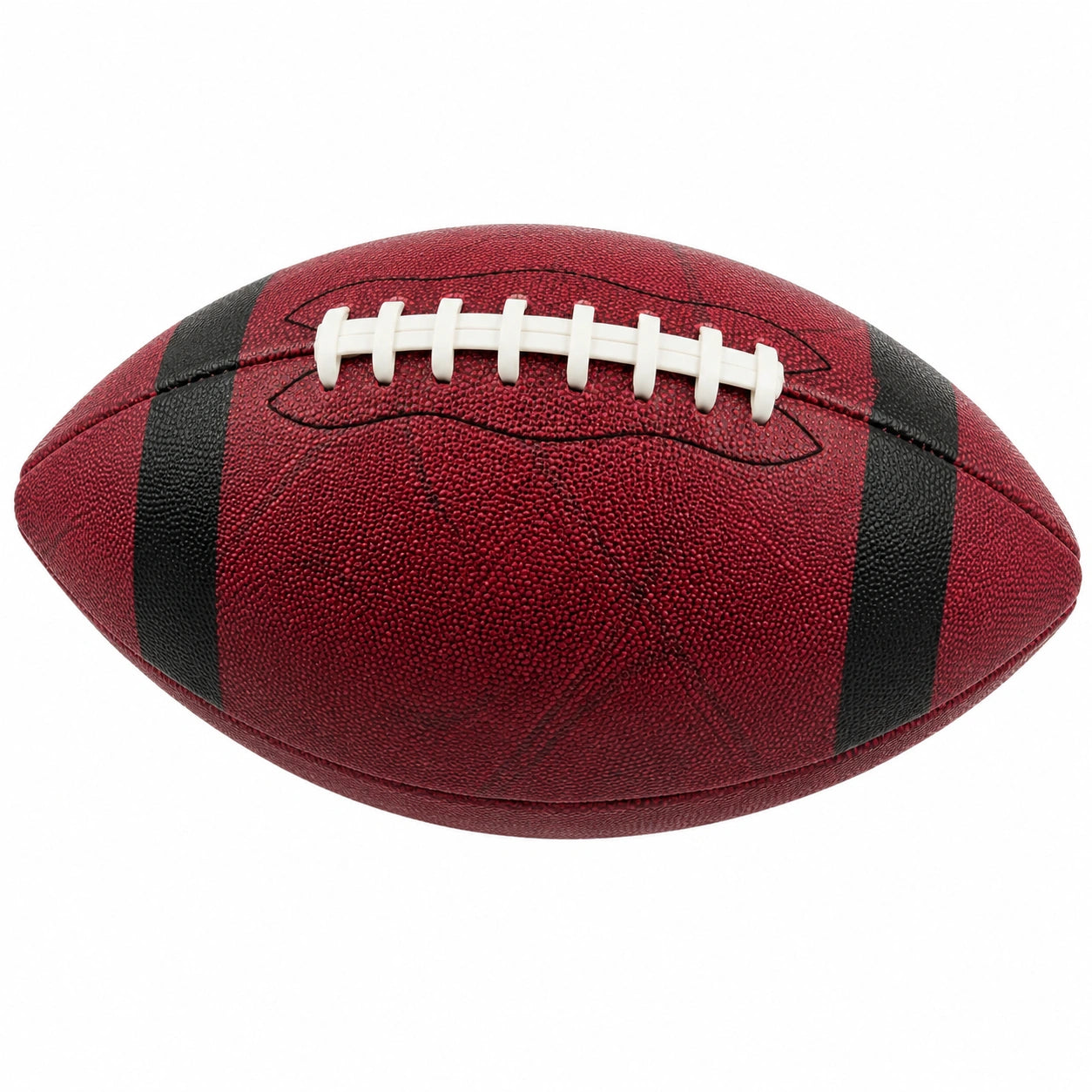 Balón de Fútbol Americano Entrenamiento Rojo y Negro