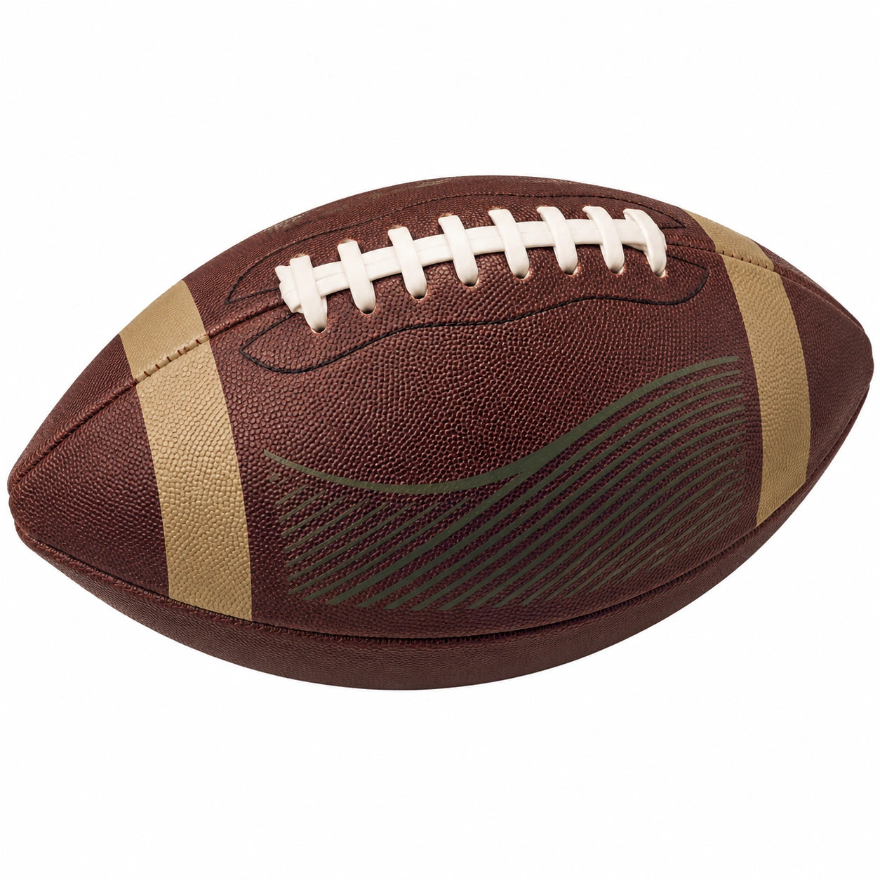 Balón de Fútbol Americano Marrón y Beige