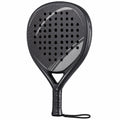 Pala de Pádel Aerodinámica con Superficie Rugosa Negro/Gris