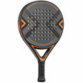 Pala de Pádel Negro y Naranja con Diseño Aerodinámico