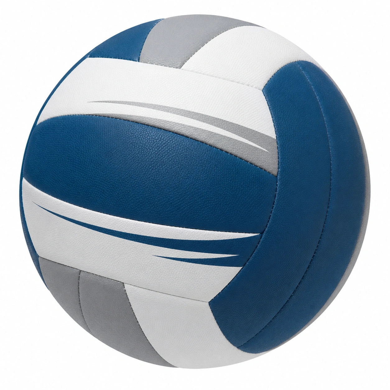 Balón de Voleibol Deportivo Azul Gris Blanco