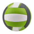 Balón de Voleibol Verde, Gris y Blanco para Interior y Exterior