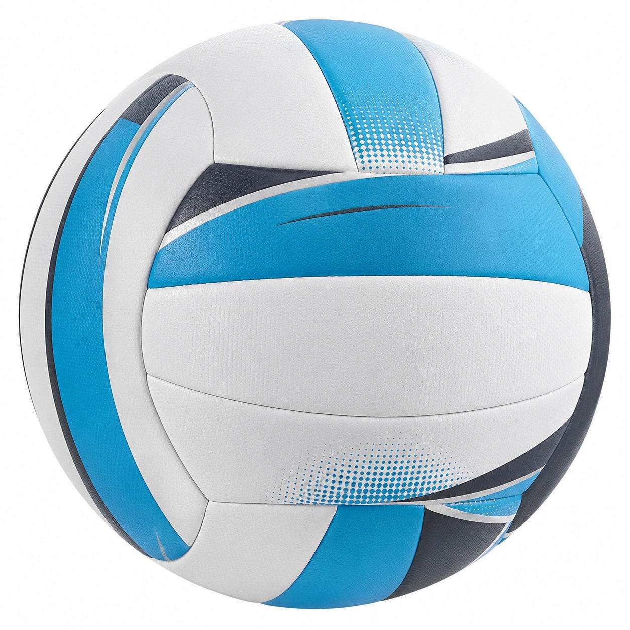 Balón de Voleibol Tamaño Oficial Blanco y Azul