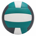 Balón de voleibol de 18 paneles verde/blanco/gris