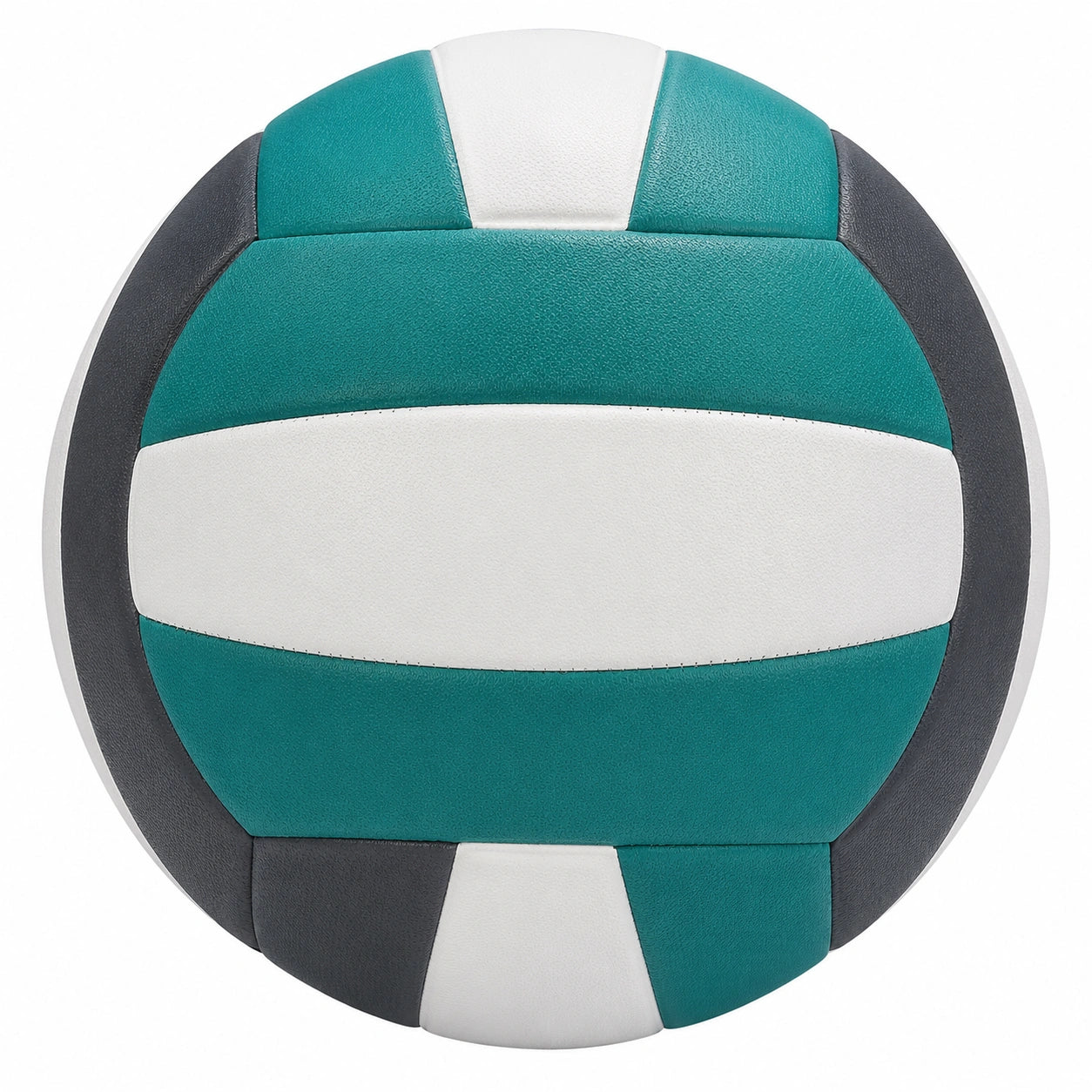 Balón de voleibol de 18 paneles verde/blanco/gris