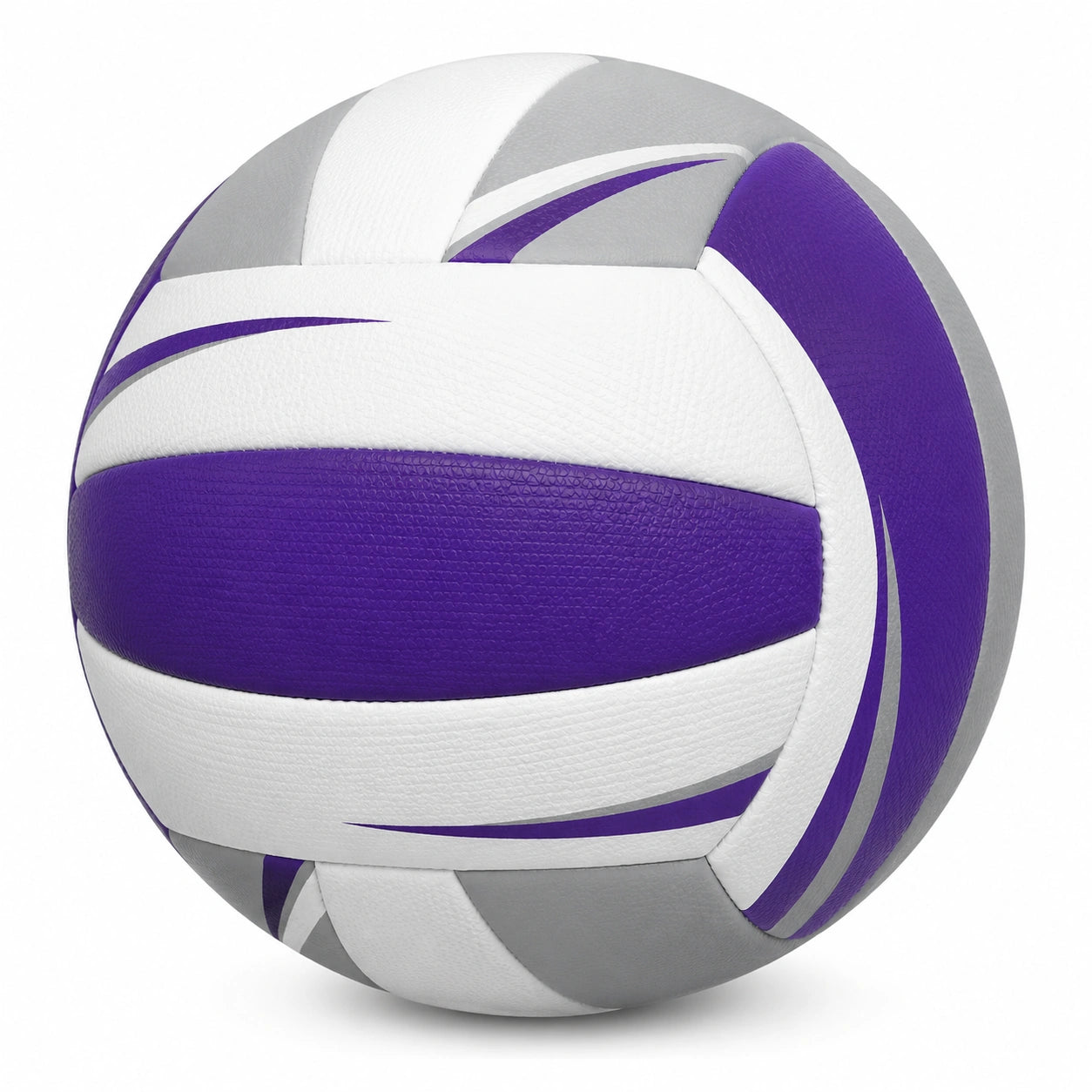 Balón de Voleibol Interior/Exterior Oficial Blanco/Gris/Morado