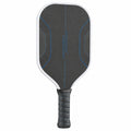Paleta de Pickleball Negra con Detalles Azules