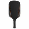 Pala de Pickleball Negra y Naranja de Carbono