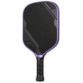 Pala de pickleball carbono negra y púrpura