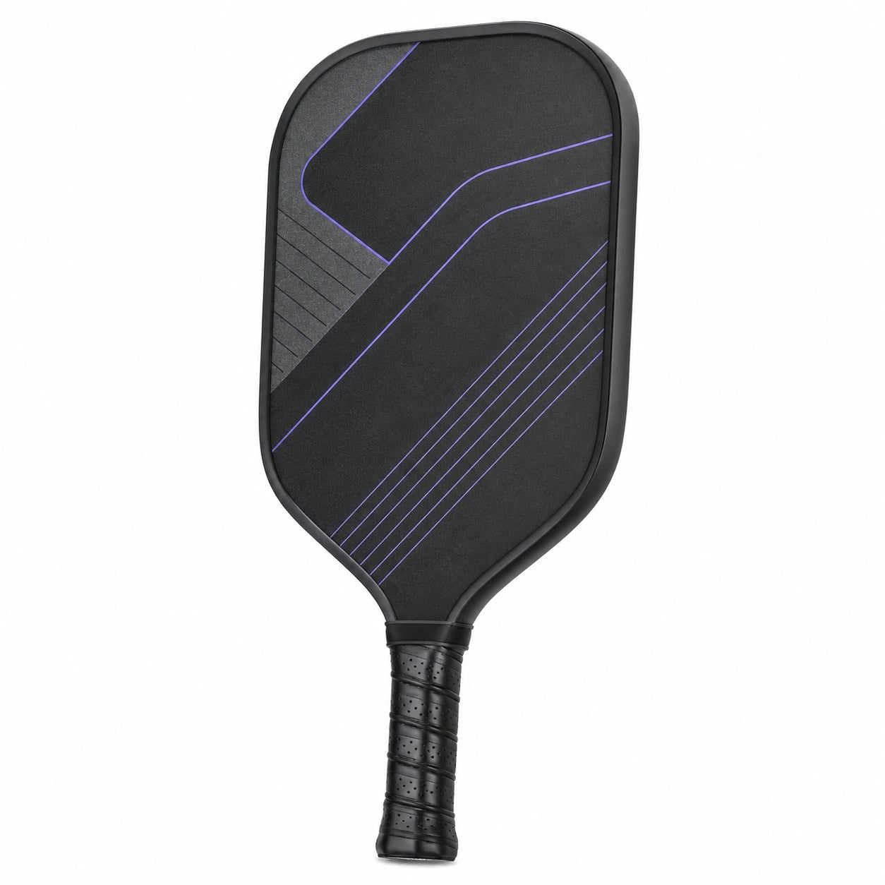 Pala de Pickleball Negra con Fibra de Carbono