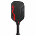 Paleta de Pickleball Negra y Roja de Alto Rendimiento