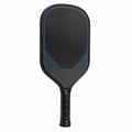 Pala de Pickleball Negra y Azul con Mango Ergonómico