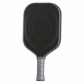Pala de pickleball ergonómica de carbón negra