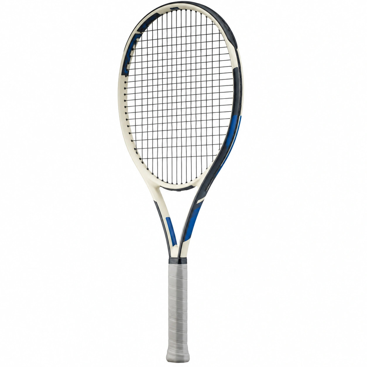 Raqueta de Tenis Ligera Control Blanca y Azul