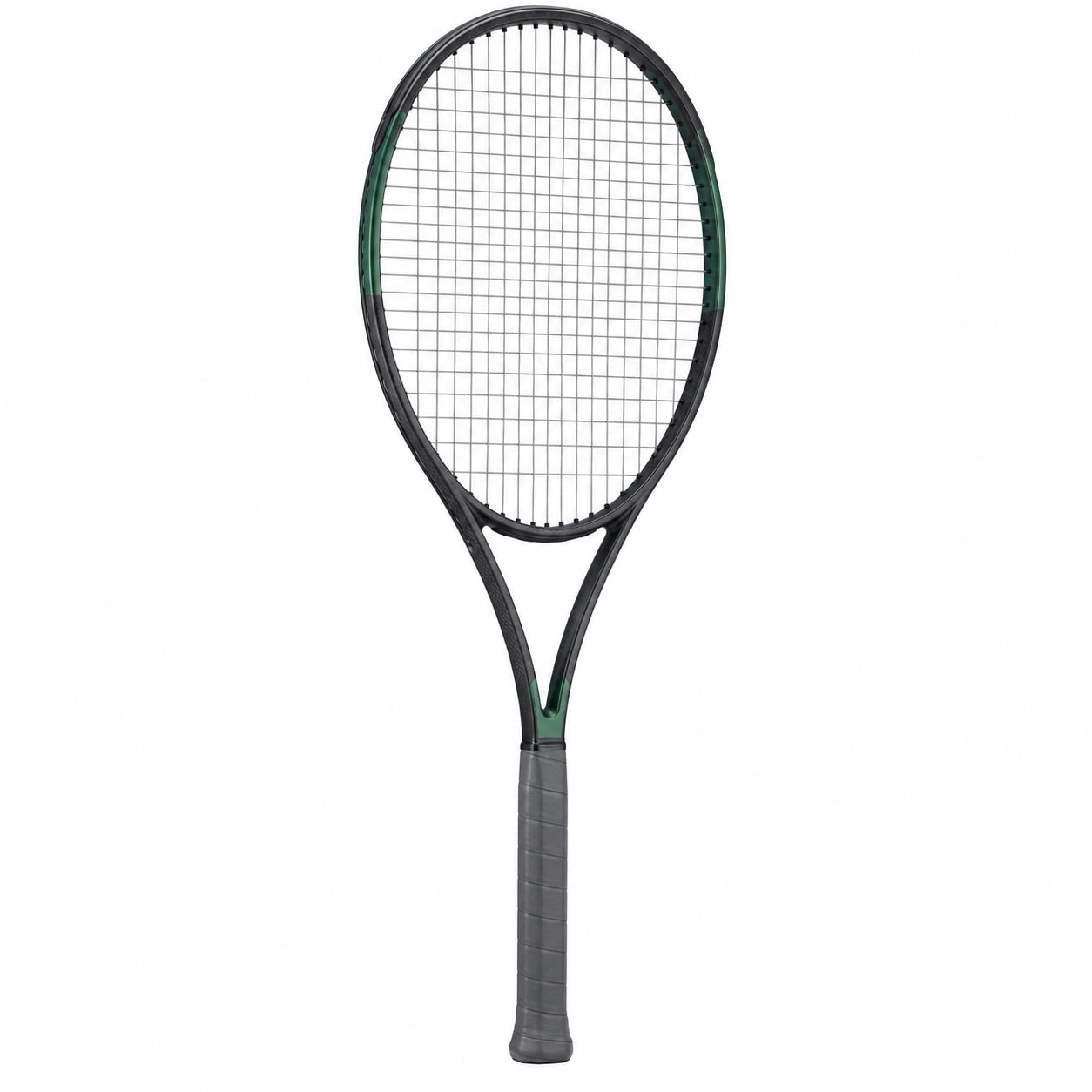 Raqueta de Tenis Negro y Verde para Adultos
