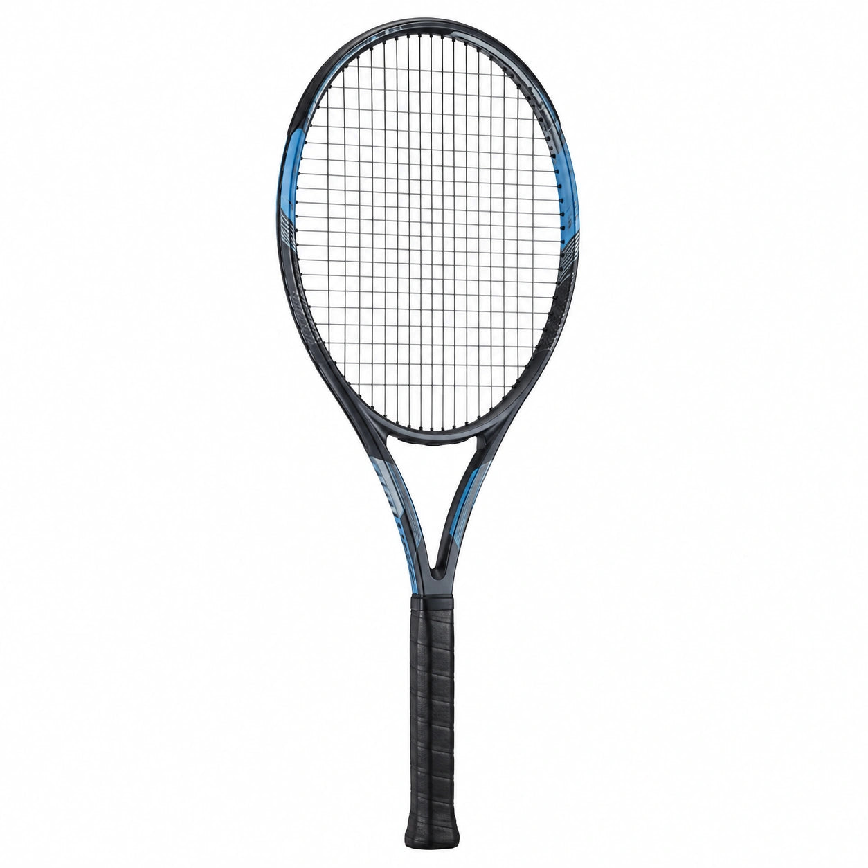 Raqueta de tenis ligera 68 cm negra y azul