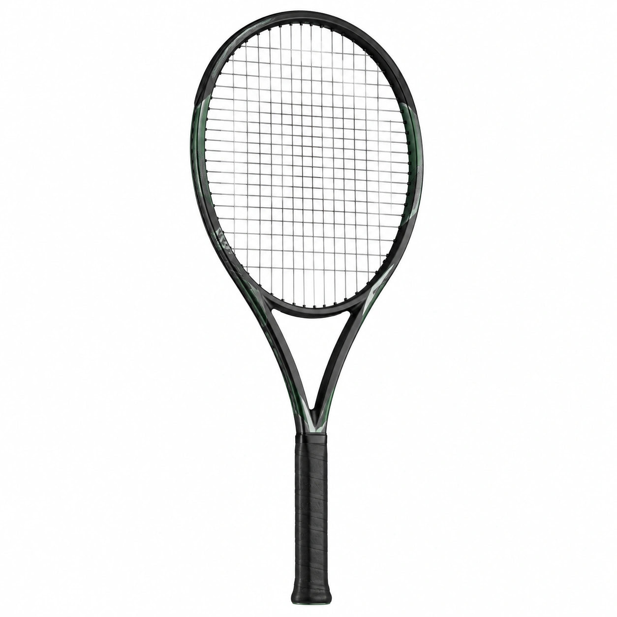Raqueta de Tenis Profesional 27 pulgadas Verde y Negra
