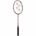 Raqueta de bádminton profesional ligera burdeos y negro