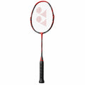 Raqueta de Bádminton de Alto Rendimiento Roja y Negra