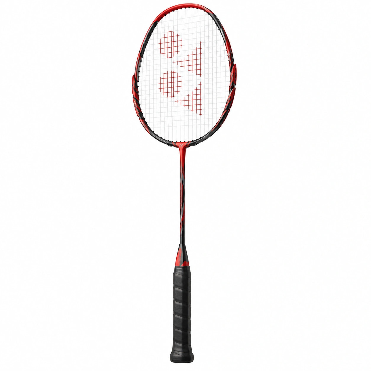 Raqueta de Bádminton de Alto Rendimiento Roja y Negra