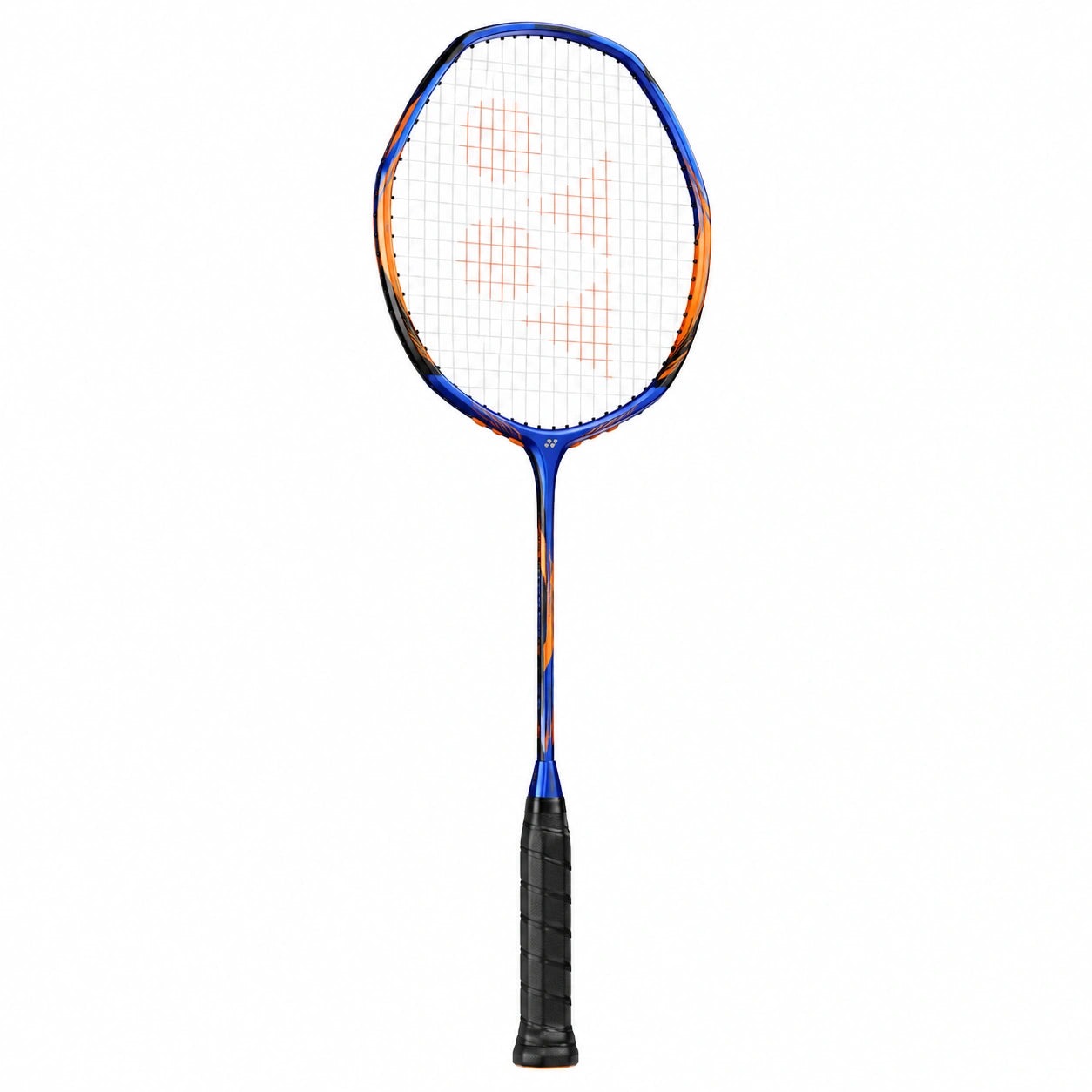 Raqueta de Bádminton Aerodinámica Azul y Naranja
